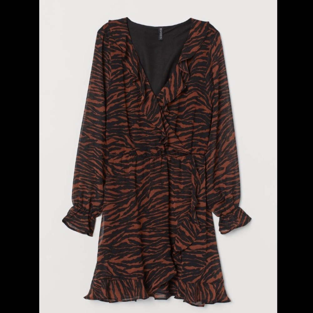 H&M Tiger Print Dress